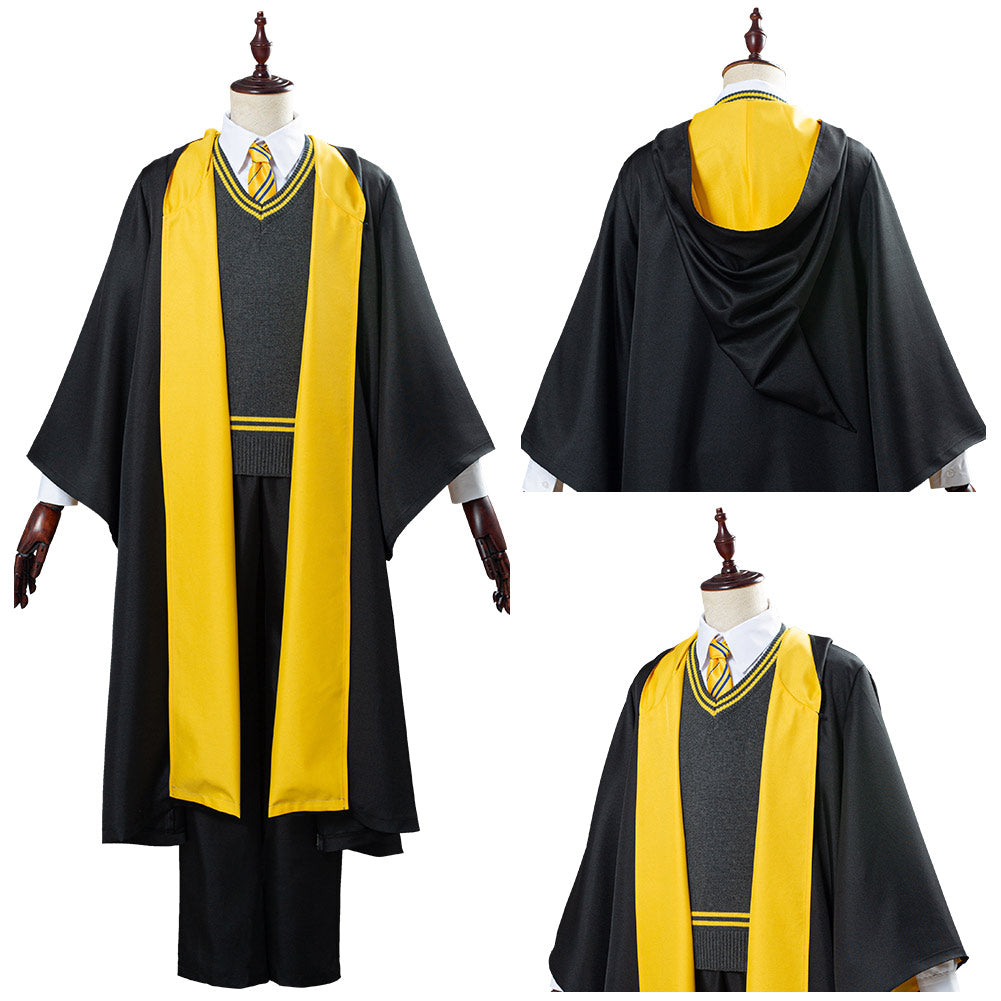 Harry Potter Haus Hufflepuff Schuluniform Cosplay Halloween Karneval Kostüm