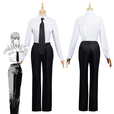 Chainsaw Man Makima Cosplay Kostüm Halloween Karneval Outfits