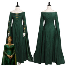 Laden Sie das Bild in den Galerie-Viewer, House of the Dragon Alicent Hightower Cosplay Kostüm Outfits Halloween Karneval Kleid