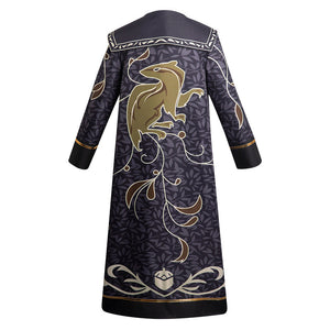 Hogwarts Legacy Haus Hufflepuff Mantel Schulmantel Cosplay Kostüm