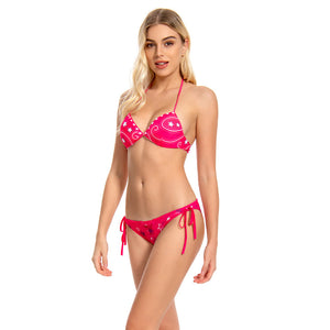 2023 Barbie, Margot Robbie Barbie Sommer Damen Bikini 2tlg. Bademode schick Badeanzug