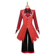 Laden Sie das Bild in den Galerie-Viewer, Hazbin Hotel ALASTOR Rot Kostüm Set Cosplay Outfits