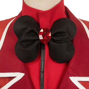 Hazbin Hotel ALASTOR Rot Kostüm Set Cosplay Outfits