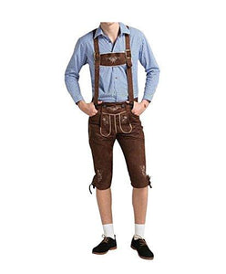 Bayerische Trachtenhose Herren Trachten Hose mit Trägern Oktoberfest Größe 48, 50, 52, 54, 56