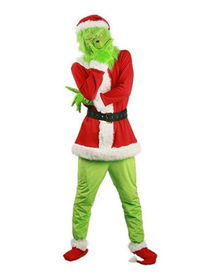 The Grinch Der Grinch Weihnachtsmann Weihnachtskleid Cosplay Kostüm