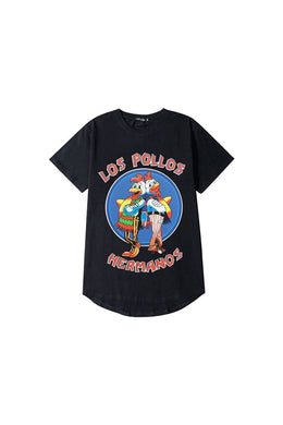 Breaking Bad Heisenberg Los Pollos Hermanos The Chicken Brothers Schwarz Original T-Shirt