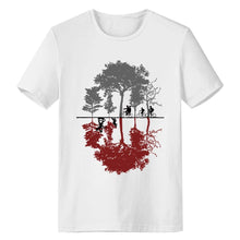 Laden Sie das Bild in den Galerie-Viewer, Stranger Things 3 Steve Robin Elf Eleven 11 Top Tee T-Shirt Kurzarm Rundhals Unisex Sommer