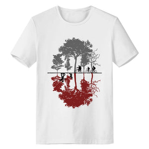 Stranger Things 3 Steve Robin Elf Eleven 11 Top Tee T-Shirt Kurzarm Rundhals Unisex Sommer