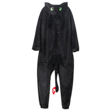 Laden Sie das Bild in den Galerie-Viewer, Drachenzähnen Leicht Gemacht 3 How to train your dragon Jumpsuit Pyjama Oberall Ohnezahn Schlafanzug