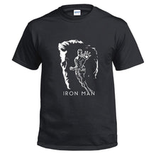 Laden Sie das Bild in den Galerie-Viewer, Avengers 4 Endgame Avengers Tony Stark Iron Man Top Tee T-Shirt Kurzarm Rundhals Unisex Sommer