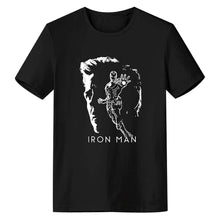 Laden Sie das Bild in den Galerie-Viewer, Avengers 4 Endgame Avengers Tony Stark Iron Man Top Tee T-Shirt Kurzarm Rundhals Unisex Sommer