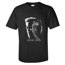 Laden Sie das Bild in den Galerie-Viewer, Avengers 4 Endgame Avengers Tony Stark Iron Man Top Tee T-Shirt Kurzarm Rundhals Unisex Sommer