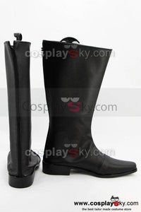 Power Ranger Cosplay Schuhe Stiefel Maßgeschneiderte Schwarz