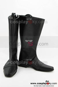 Power Ranger Cosplay Schuhe Stiefel Maßgeschneiderte Schwarz