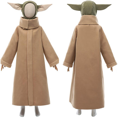 Baby Yoda Grogu Kostüm The Mandalorian Staffel 2 Cosplay Kostüm Outfit Halloween Karneval Kostüm