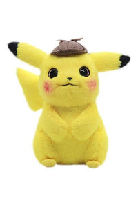 Pokemon Pokémon: Meisterdetektiv Pikachu Puppe Plüsche Stofftier - Zum Spielen und Sammeln