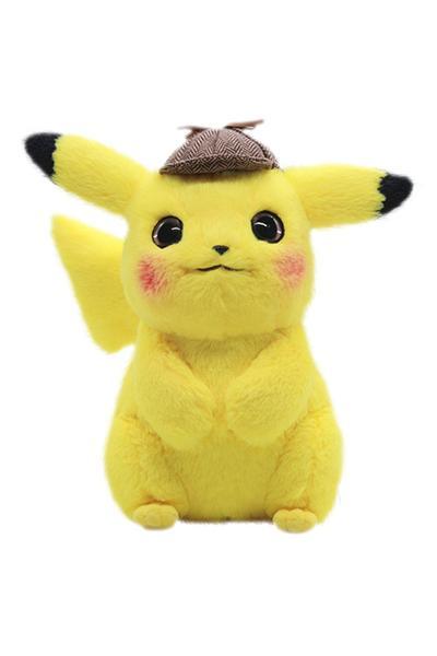 Pokemon Pokémon: Meisterdetektiv Pikachu Puppe Plüsche Stofftier - Zum Spielen und Sammeln
