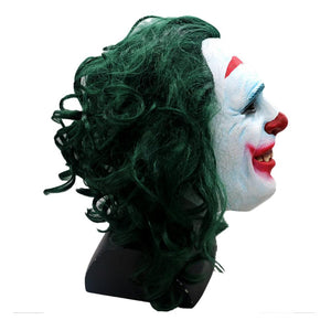 Batman Joker Dark knight Crown Maske Kopfbedeckung Cosplay Requsite Grün