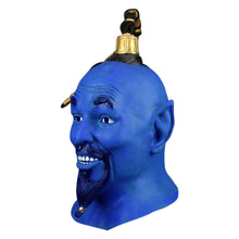 Laden Sie das Bild in den Galerie-Viewer, Aladdin Genie Dschinni Will Smith Maske Cosplay Maske Kopfbedeckung