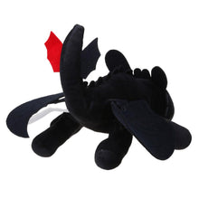 Laden Sie das Bild in den Galerie-Viewer, Drachenzähnen Leicht Gemacht 3 How to train your dragon Ohnezahn Plüsche Puppe süß Puppe Schwarz
