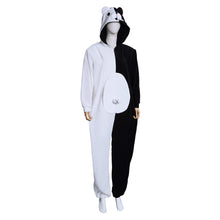 Laden Sie das Bild in den Galerie-Viewer, Danganronpa Dangan Ronpa Monokuma und Monomi Cosplay Kostüm Jumpsuit Pajamas Schlafanzug Halloween Karneval