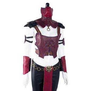 Mortal Kombat 10 Mileena Cosplay Kostüme Halloween Karneval Outfits