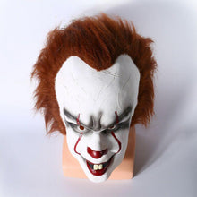 Laden Sie das Bild in den Galerie-Viewer, 2017 IT Film Pennywise The Clown Maske Cosplay Requisiten