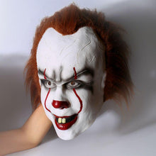 Laden Sie das Bild in den Galerie-Viewer, 2017 IT Film Pennywise The Clown Maske Cosplay Requisiten