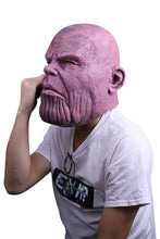 Laden Sie das Bild in den Galerie-Viewer, 2018 Film Avengers Infinity War Thanos Latex Cosplay Masks für Halloween Karneval Mottoparty