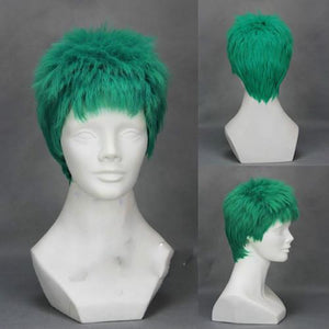 One Piece Roronoa Zoro zwei Jahre später Perücke Cosplay Perücke