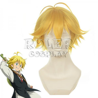 Seven Deadly Sins die sieben Todsünden Meliodas Cosplay Perücke