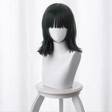 Laden Sie das Bild in den Galerie-Viewer, One Punch Man Fubuki Perücke 40cm Cosplay Perücke