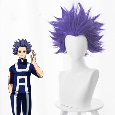My Hero Academia Boku no Hero Kirishima Shinso Hitoshi Perücke Cosplay Perücke Blau