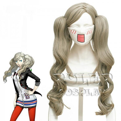 Megami Tensei Persona 5 Anne Ann Takamaki Perücke Cosplay Perücke