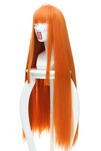 Laden Sie das Bild in den Galerie-Viewer, Persona 5 Futaba Sakura Perücke Cosplay Perücke Wig Orange