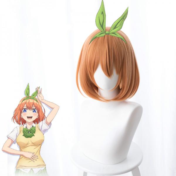 Yotsuba Nakano The Quintessential Quintuplets Fünfgeteilte Bräute Perücke Cosplay Perücke