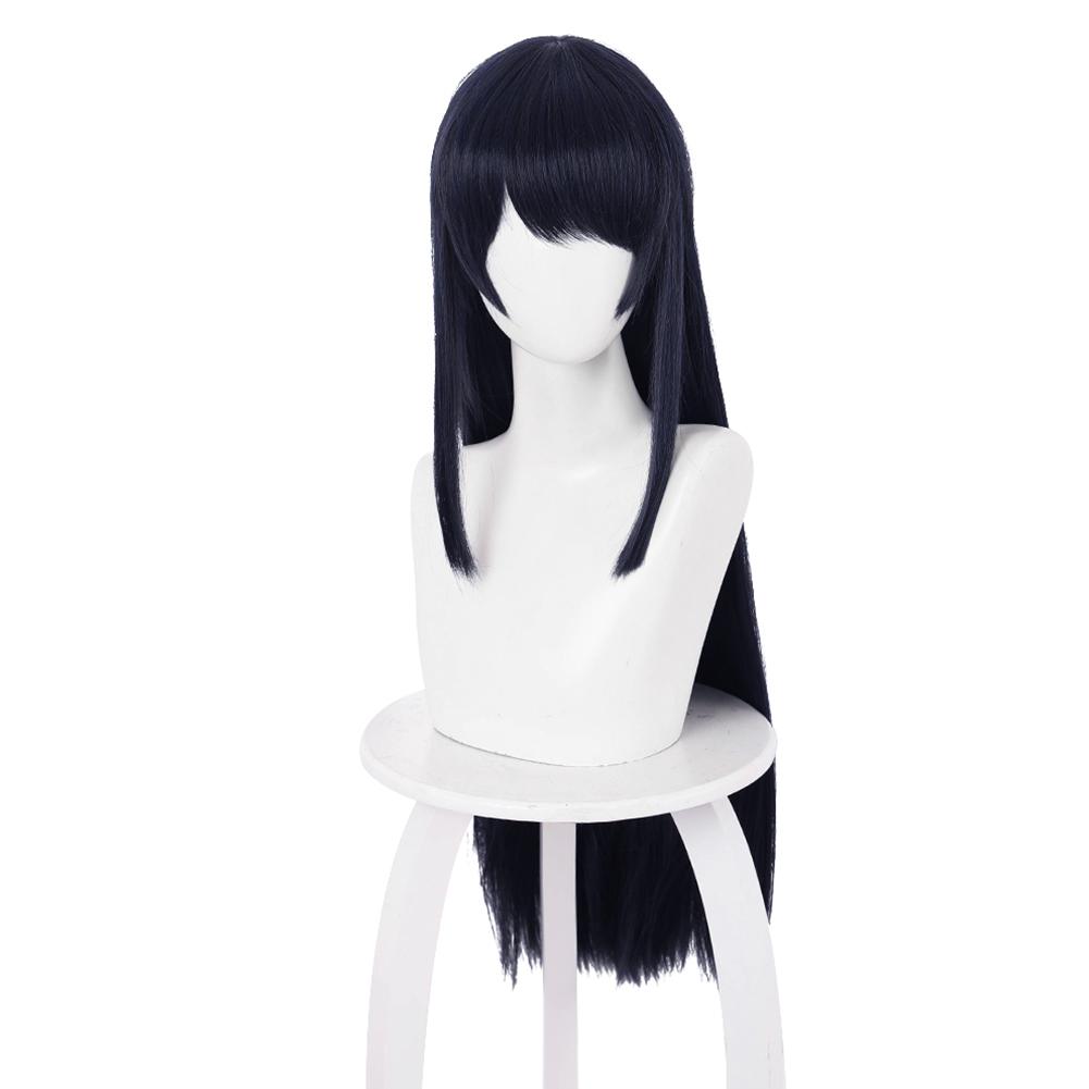 High Rise Invasion Honjou Yuri Cosplay Perücke Cosplay Perücke dunkelblau
