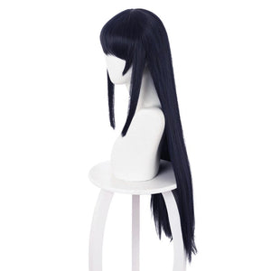 High Rise Invasion Honjou Yuri Cosplay Perücke Cosplay Perücke dunkelblau