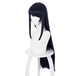 High Rise Invasion Honjou Yuri Cosplay Perücke Cosplay Perücke dunkelblau