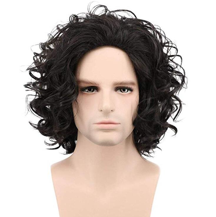 GOT Game of Thrones Staffel 8 S8 Stark Night's Watch Jon Snow Jon Schnee Perücke Cosplay Perücke