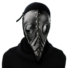 Laden Sie das Bild in den Galerie-Viewer, Plague Doctor Pestdoktor Maske Pestdoktor Artz Maske Halloween Maske Schwarz
