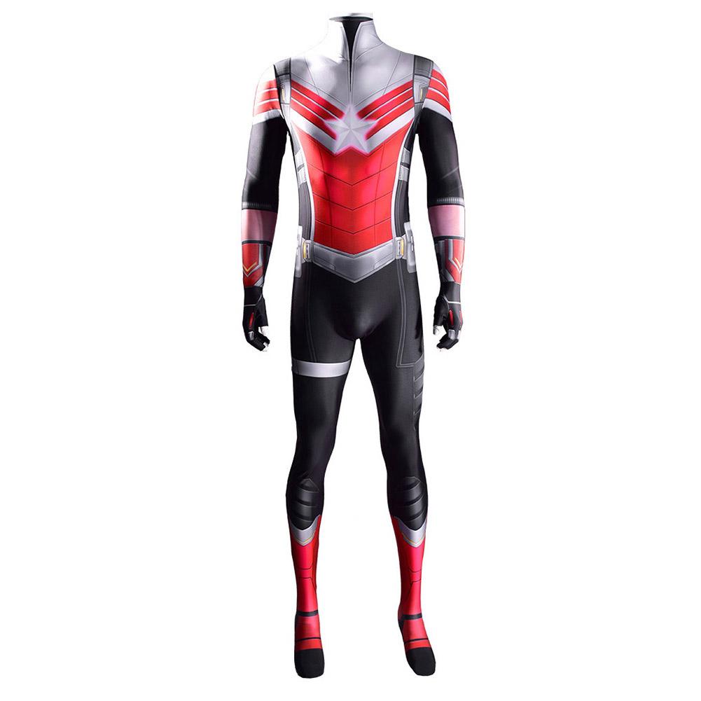 The Falcon and the Winter Soldier Sam Wilson Jumpsuit Cosplay Halloween Karneval Kostüm