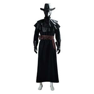 Steampunk Plague Doctor Gotik  Kostüm Pest Doktor Pestartz Mantel Cosplay Halloween Kostüm Version B