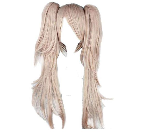 Danganronpa Junko Enoshima Perücke Cosplay Perücke