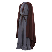 Laden Sie das Bild in den Galerie-Viewer, Gandalf The Lord of the Rings schwarze Robe Cosplay Kostüm Halloween Karneval Umhang