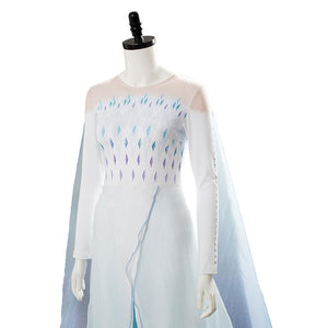 Ahtohallan Königin Elsa Kostüm Elsa Frozen 2 Die Eiskönigin 2 Schneeflocke Cosplay Kleid