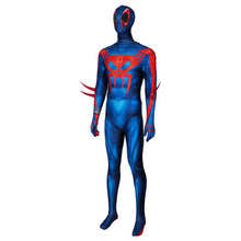 Laden Sie das Bild in den Galerie-Viewer, Spider-Man A New Universe Spidermand 2099 Bodysuit Cosplay Halloween Karneval Kostüm