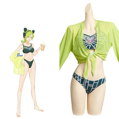 Jolyne Cujoh Badeanzug JoJo's Bizarre Adventure Stone Ocean Originelle Badeanzug Erwachsene Ver.