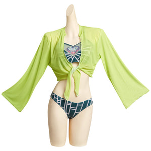 Jolyne Cujoh Badeanzug JoJo's Bizarre Adventure Stone Ocean Originelle Badeanzug Erwachsene Ver.