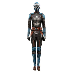 Star Wars Bo-Katan Kryze Bodysuit Cosplay Kostüm Halloween Karneval Outfits